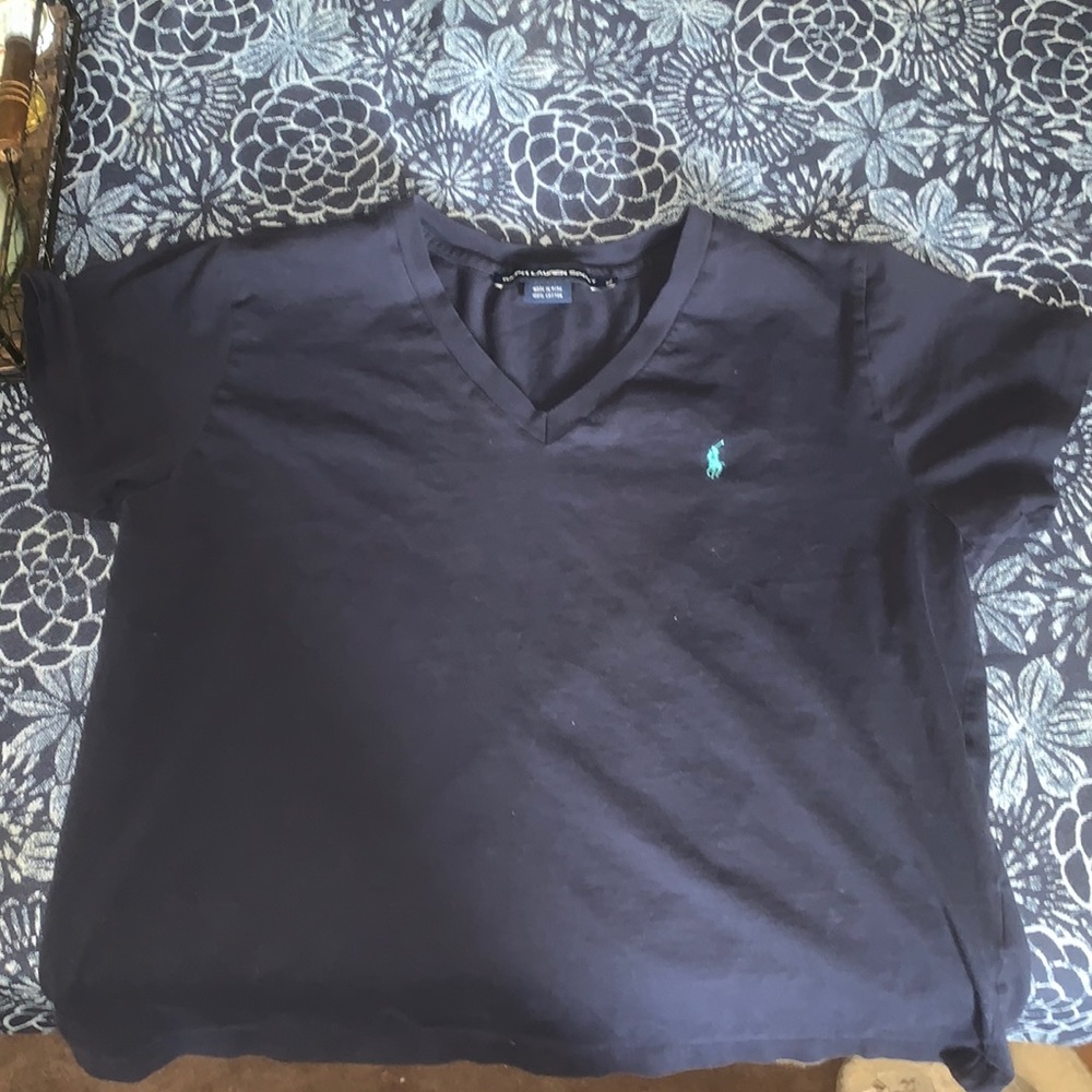 Ralph Lauren Navy Blue XL Top